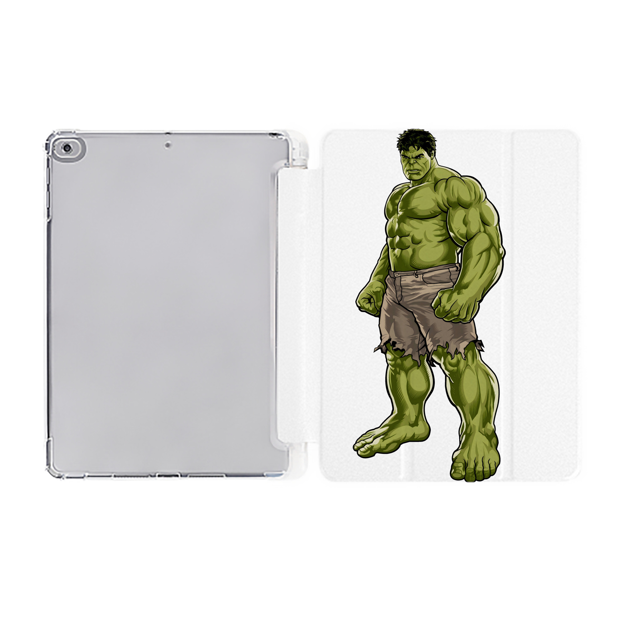 （画像用） アベンジャーズ The Avengers IPad ケース ペン収納付き 三つ折りスタンド PUレザー×シリコン 対応機種9.5/10.5/10.9インチ